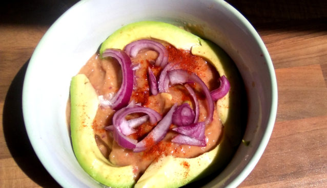 Onion Avocado Dip recipe - ital is vital