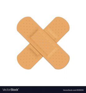 bandage plaster for cuts and wounds