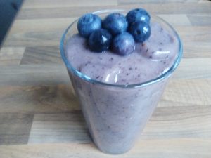 Sea moss Blueberries Pudding / Smoothie
