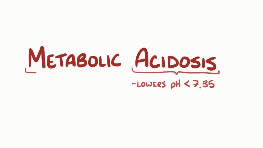 metabolic acidosis