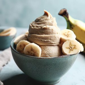 Alkaline Vegan Banana Ice Cream